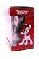 Preview: Asterix " Idefix Skulptur mit Sprechblase aus resin" von Plastoy